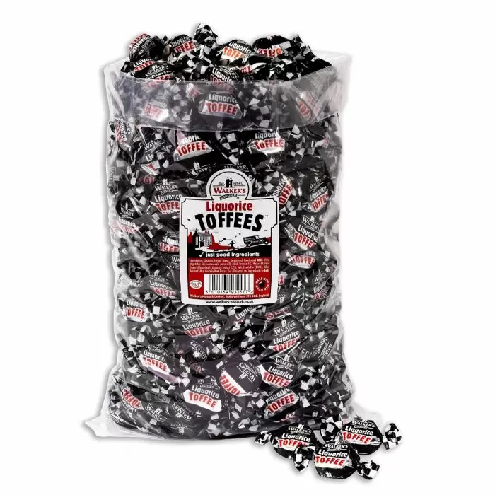 Walker's Nonsuch Liquorice Toffees 2.5kg